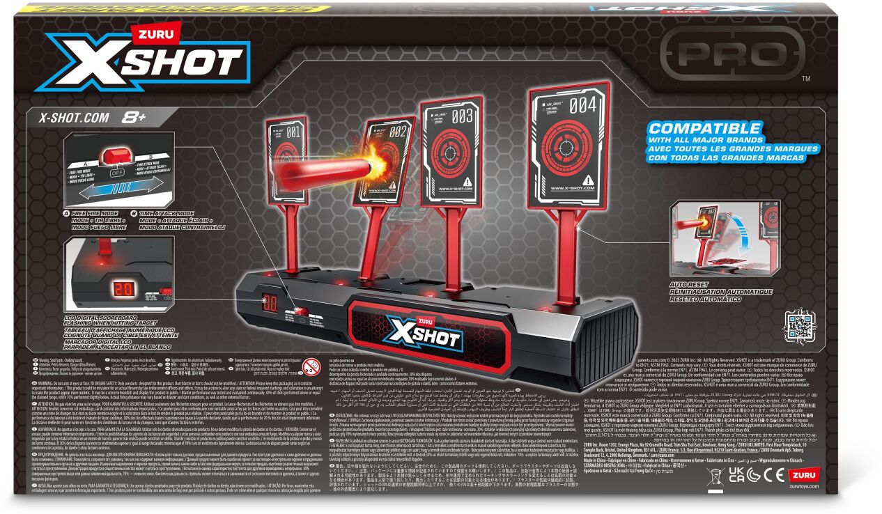 Zuru X-Shot Electronic Target Series 1 (36829) (3)