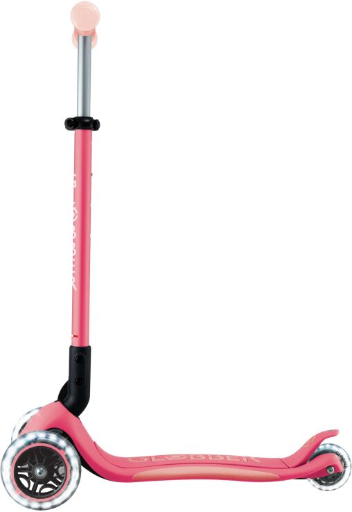 Globber Scooter Elite Glow Lights Coral Pink (839-110) (2)
