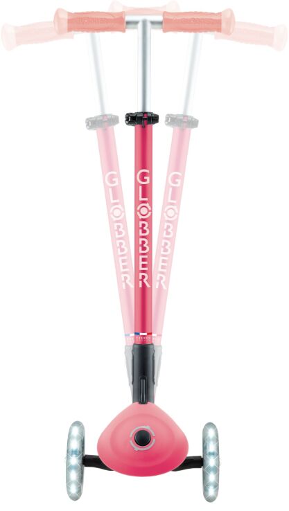 Globber Scooter Elite Glow Lights Coral Pink (839-110) (3)