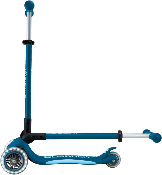 Globber Scooter Elite Lights V2 Petrol Blue (439-601-3) (5)