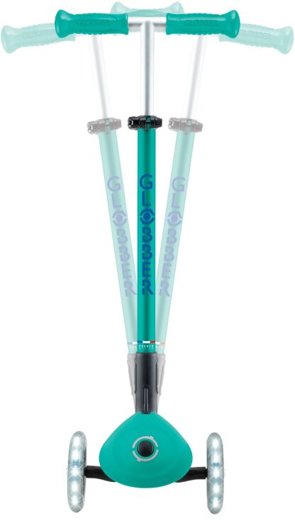 Globber Scooter Elite Lights V2 Emerald Green (439-607-3) (3)