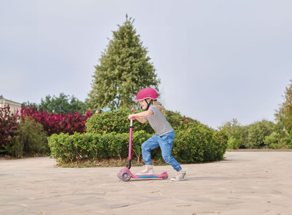 Globber Scooter Elite Lights V2 Fuchsia (439-610-3) (10)