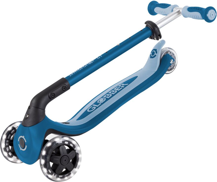 Globber Scooter Go.Up Baby Lights 360 Dark Blue (844-100) (6)