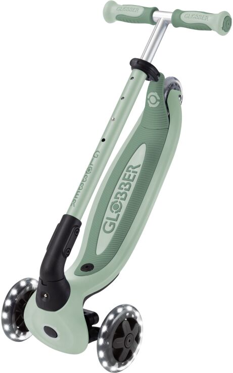Globber Scooter Go.Up Baby Lights 360 Olive (844-104) (7)