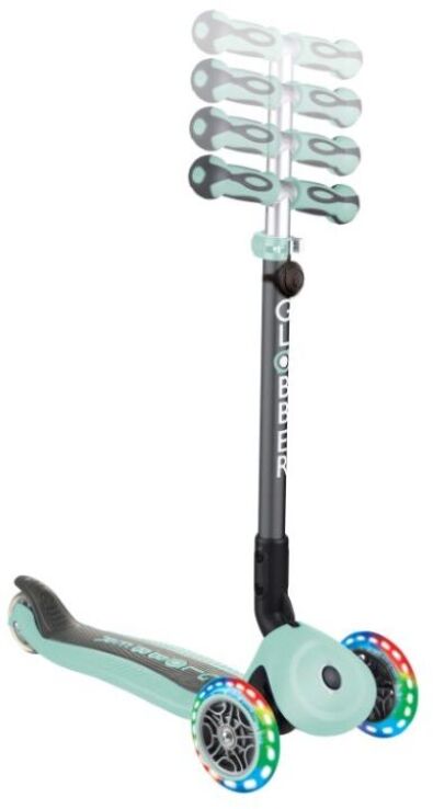 Globber Scooter Go Up Deluxe Lights Mint (646-206) (6)