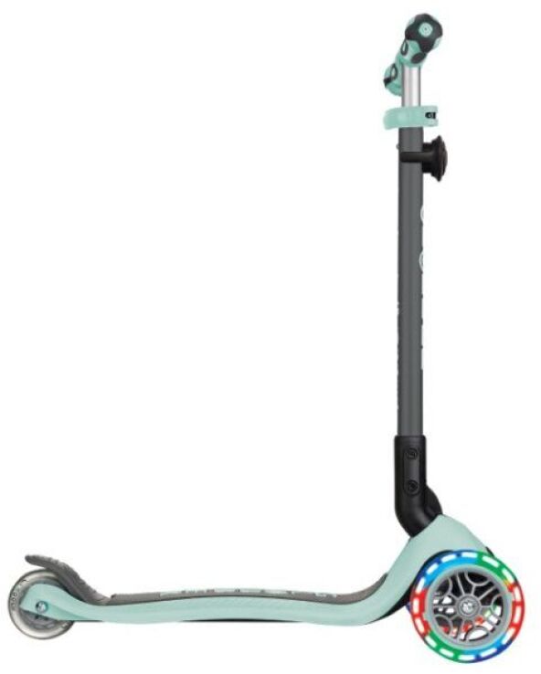 Globber Scooter Go Up Deluxe Lights Mint (646-206) (7)