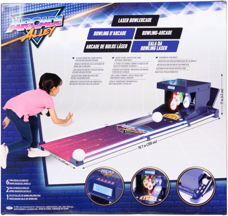 Jakks Pacific Laser Bowling Arcade (656654) (10)