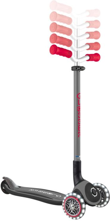 Globber Scooter Master Lights Black-Red (663-120) (1)