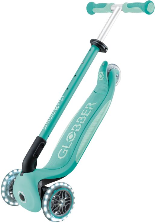 Globber Scooter Go.Up Deluxe Fantasy Lights Dark Mint (646-706-2) (12)