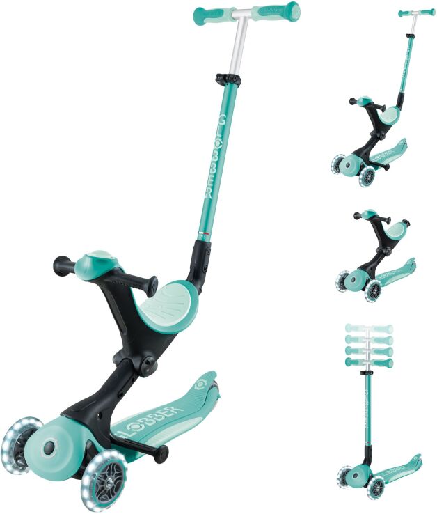 Globber Scooter Go.Up Deluxe Fantasy Lights Dark Mint (646-706-2) (2)
