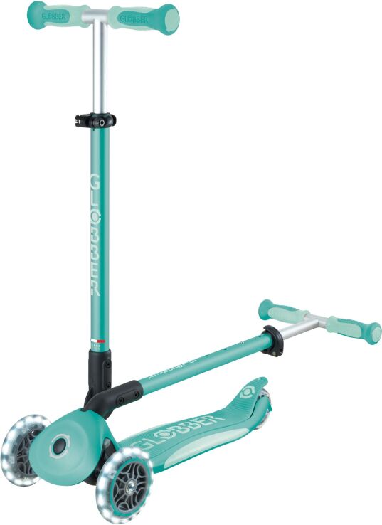Globber Scooter Go.Up Deluxe Fantasy Lights Dark Mint (646-706-2) (9)