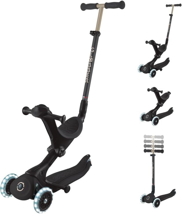 Globber Scooter Go.Up Deluxe Fantasy Lights Black (646-720-2) (2)