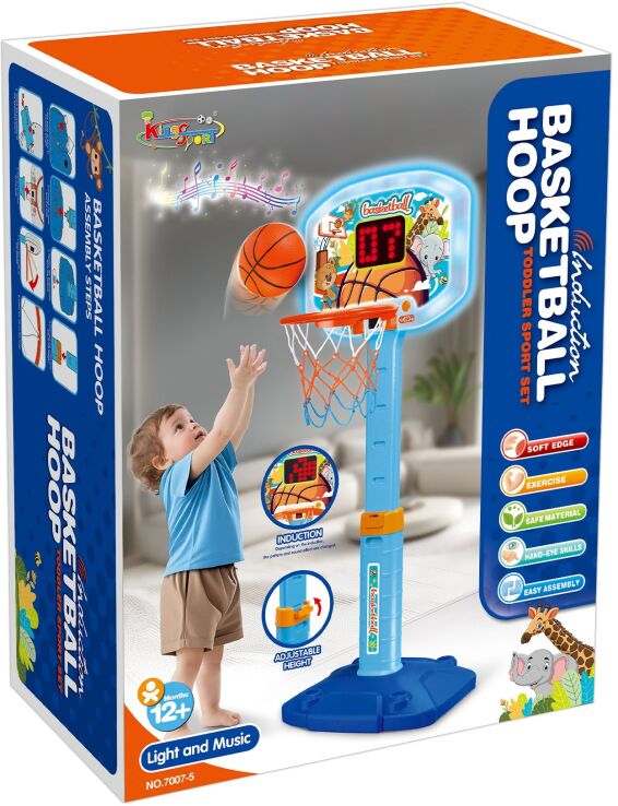 BW Σετ Basketball Hoop B/O With Light & Sound (7007-5) (1)