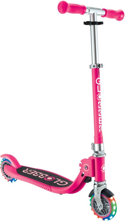 Globber Πατίνι Junior Foldable Flow Lights Fuchsia (870-110) (0)