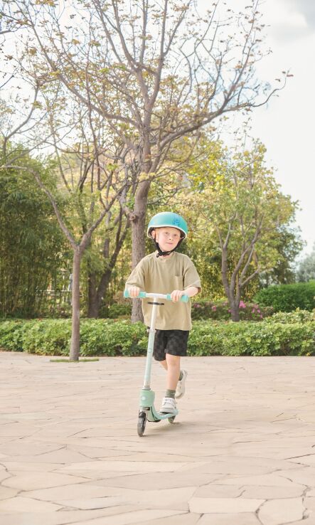 Globber Πατίνι Junior Foldable Flow Lights Mint (870-206) (9)