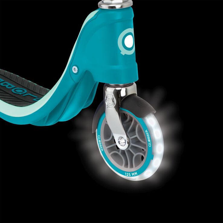 Globber Πατίνι Flow 125 Lights Teal (772-105) (5)