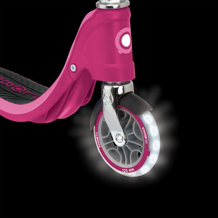 Globber Πατίνι Flow 125 Lights Ruby (772-114) (5)