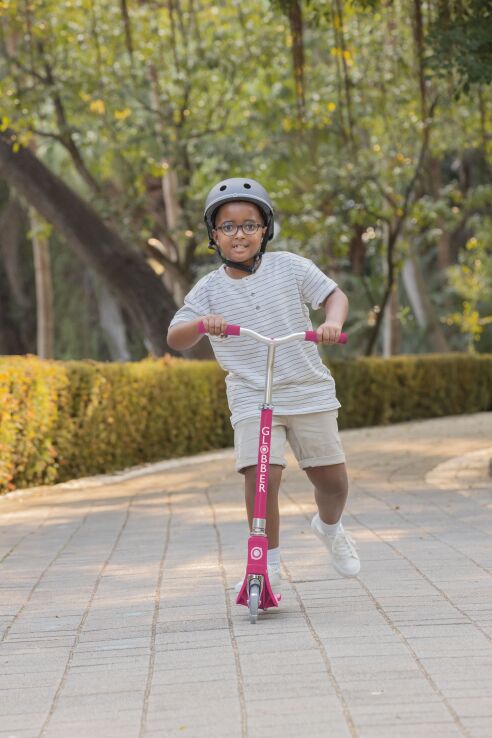 Globber Πατίνι Flow 125 Lights Ruby (772-114) (7)