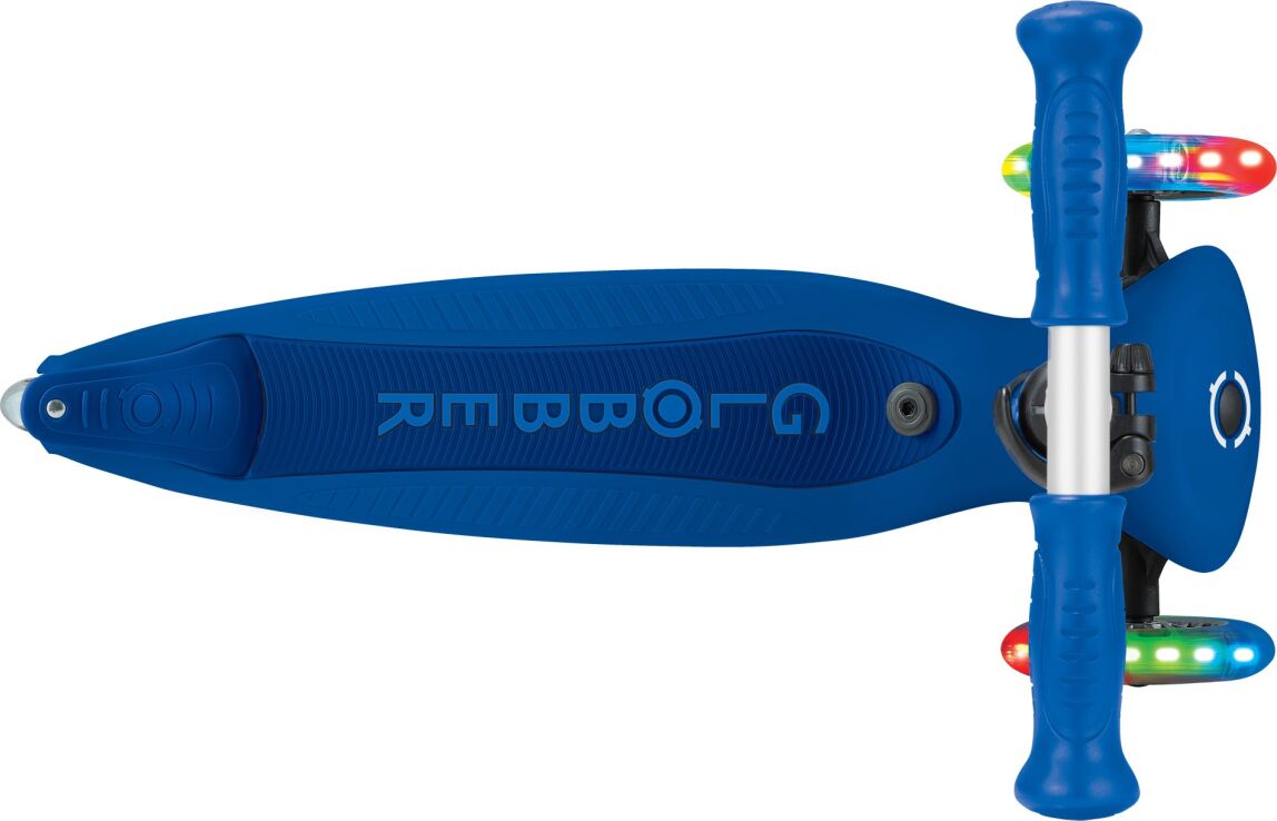 Globber Scooter Go.Up Active Lights Navy Blue (744-100) (6)