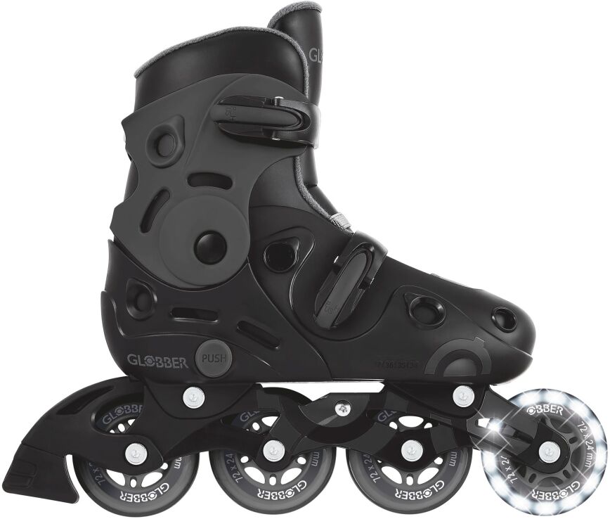 Globber Inline Skates Lights No 34-37 Black (785-120) (4)