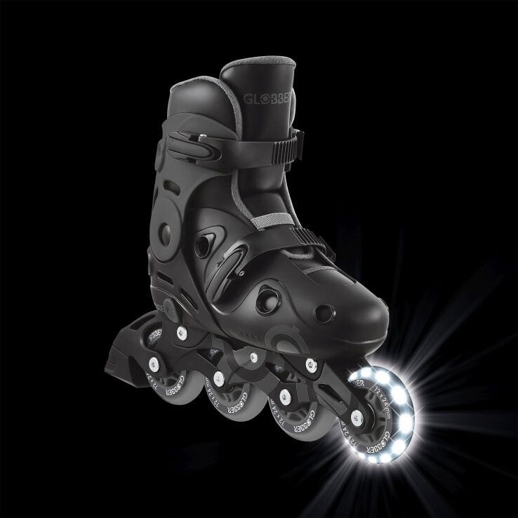 Globber Inline Skates Lights No 34-37 Black (785-120) (6)