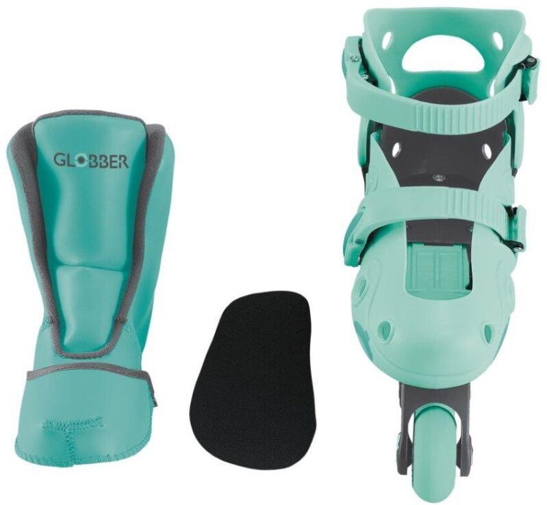 Globber Inline Skates 2 In 1 No 30-33 Mint (783-206) (3)