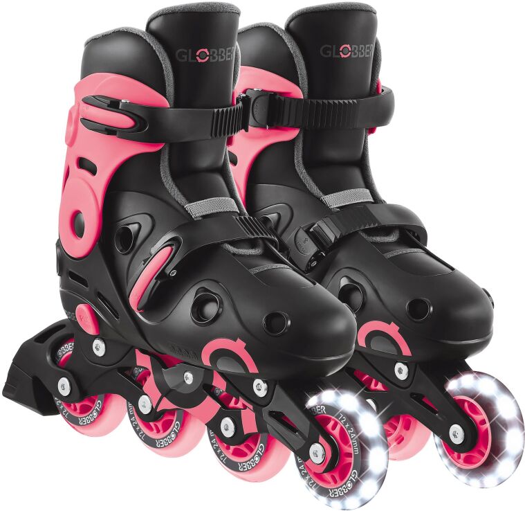 Globber Inline Skates Lights No 34-37 Coral Pink (785-110) (0)