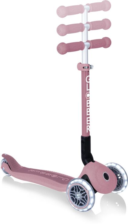 Globber Scooter Junior Foldable Lights Eco Berry (692-510) (3)