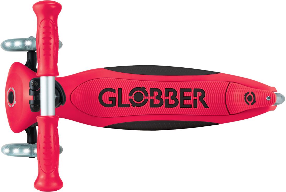 Globber Scooter Elite Lights V2 Red (439-602-3) (1)