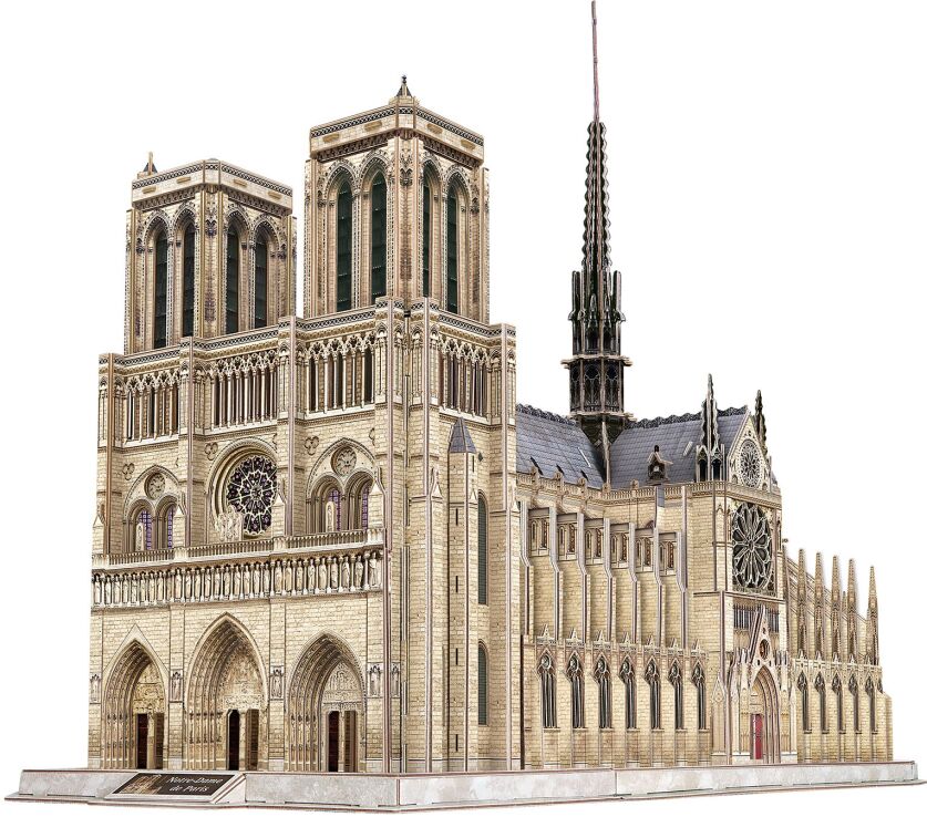 CubicFun Παζλ 3D Notre Dame De Paris 293Τμχ (MC260h) (1)