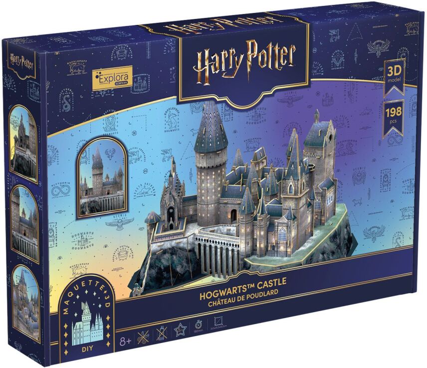 CubicFun Παζλ 3D Harry Potter-Hogwarts Castle 198Τμχ (540302) (0)