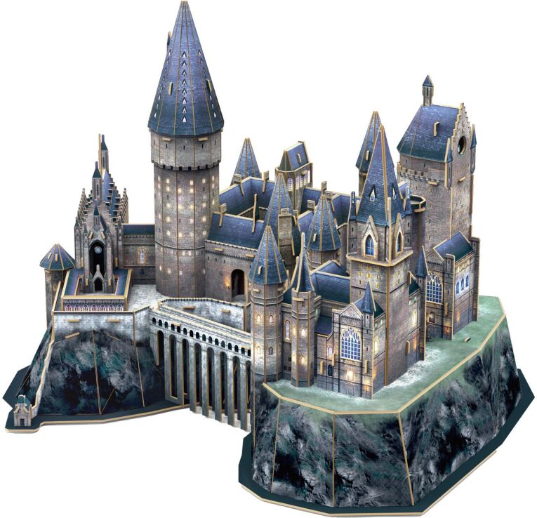 CubicFun Παζλ 3D Harry Potter-Hogwarts Castle 198Τμχ (540302) (1)