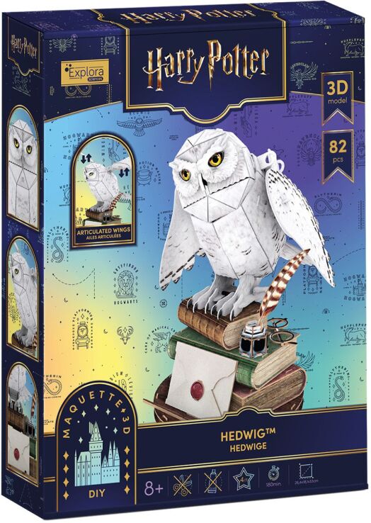 CubicFun Παζλ 3D Harry Potter-Hedwig 82Τμχ (540314) (0)