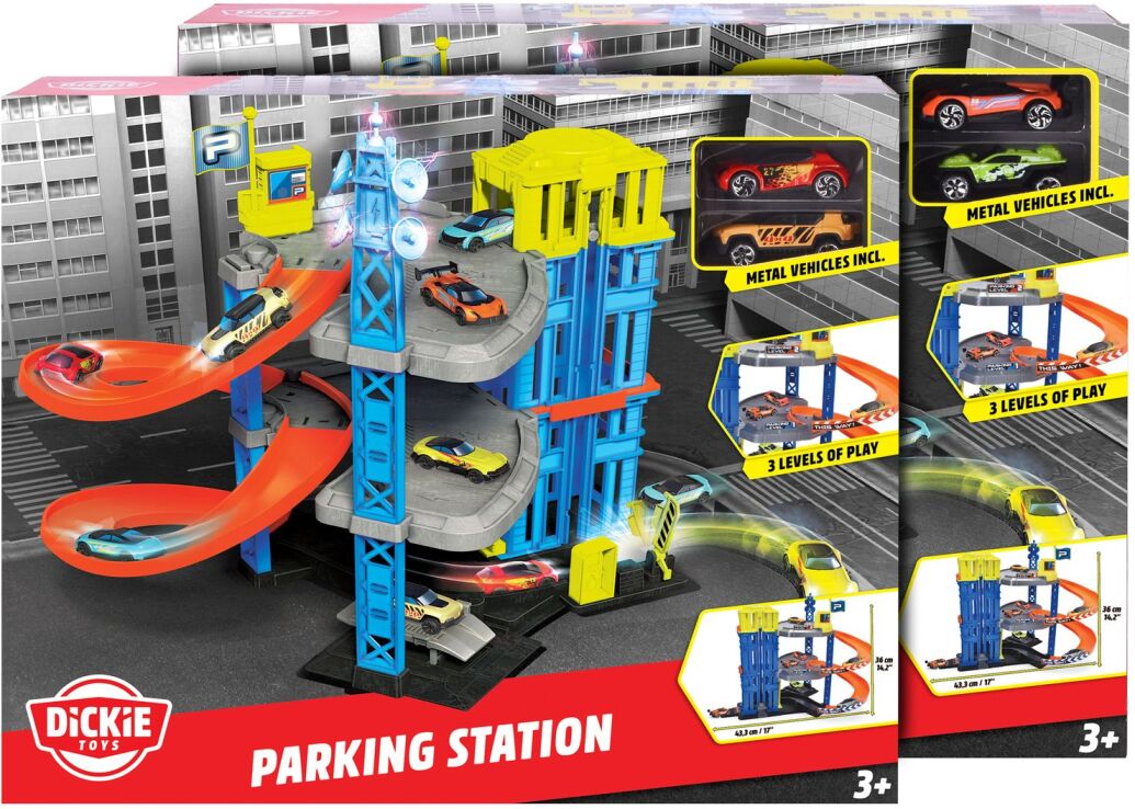 Dickie Γκαράζ Parking 3 Levels+2 Οχήματα (203337000) (1)