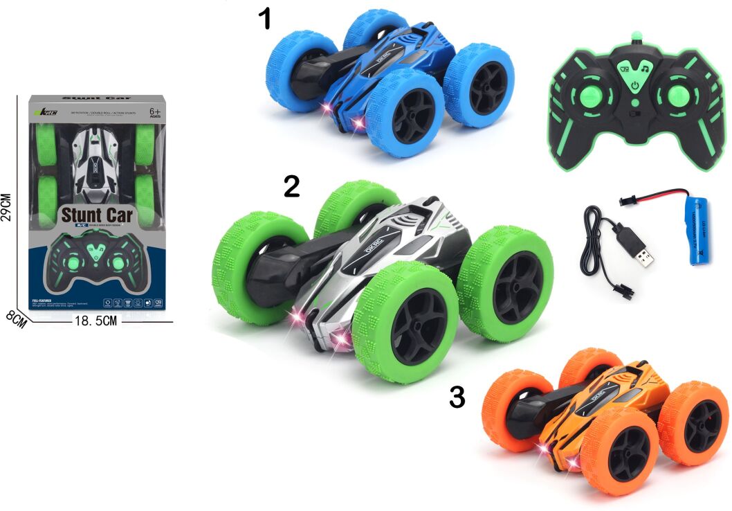 BW Τηλεκατευθυνόμενο Όχημα Stunt Car 500mAh-3 Σχέδια (21606-550) (0)