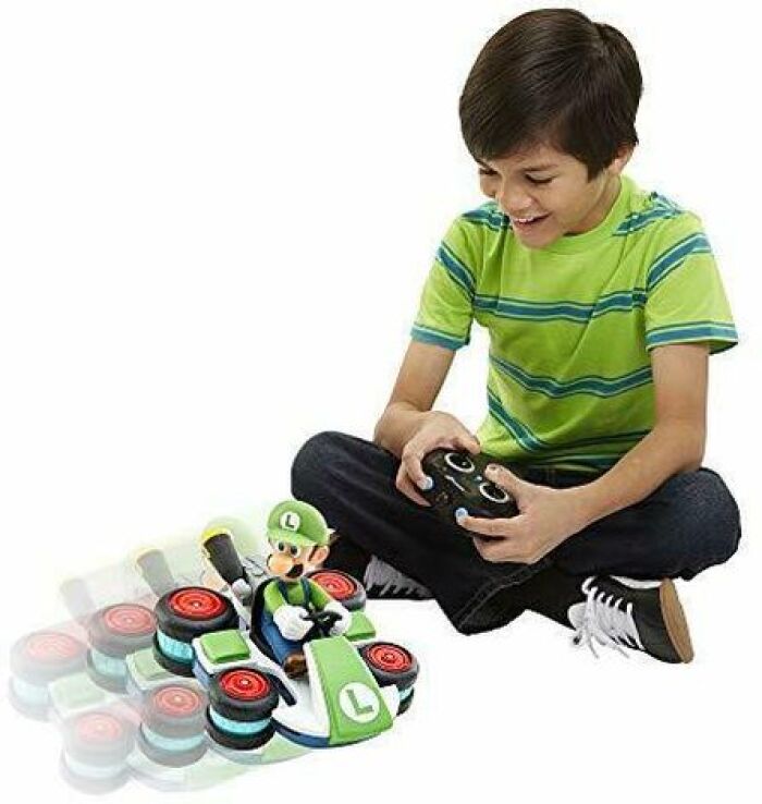 JP Τηλεκατευθυνόμενο Mini RC Racer Nintendo Luigikart  (08988-PKC1-4L) (5)