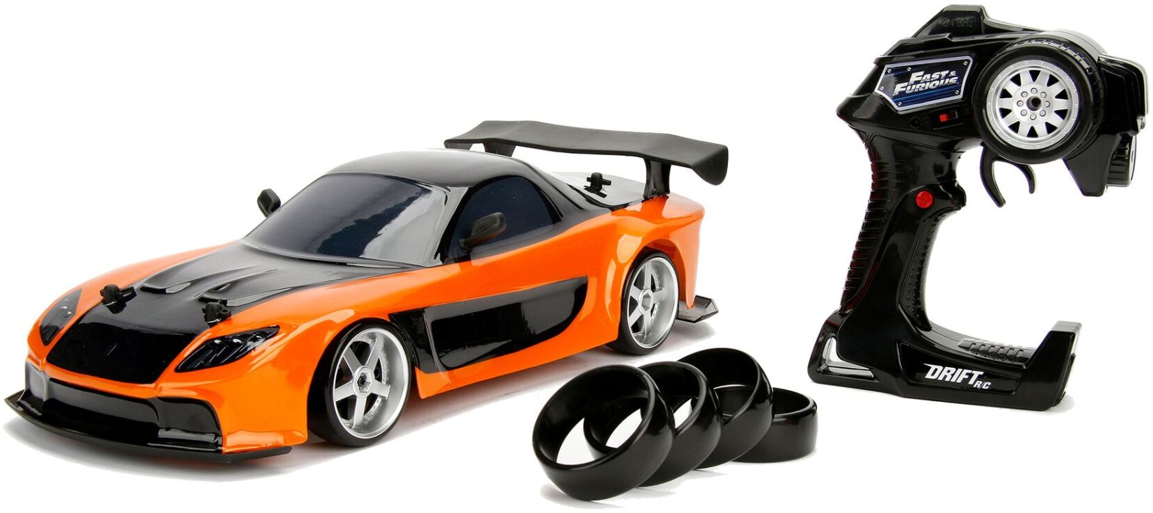 Jada Τηλεκατευθυνόμενο Fast & Furious Drift Mazda RX-7 41cm 1:10 (253209001) (0)