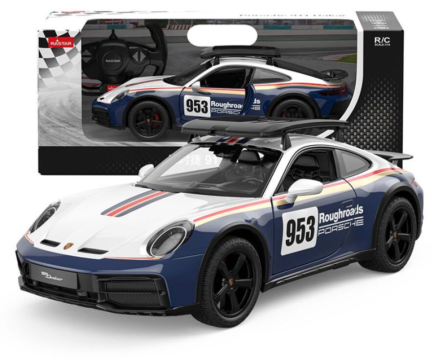 Rastar Τηλεκατευθυνόμενο Porsche 911 Dakar E-Performancee 1:14 (10131) (1)