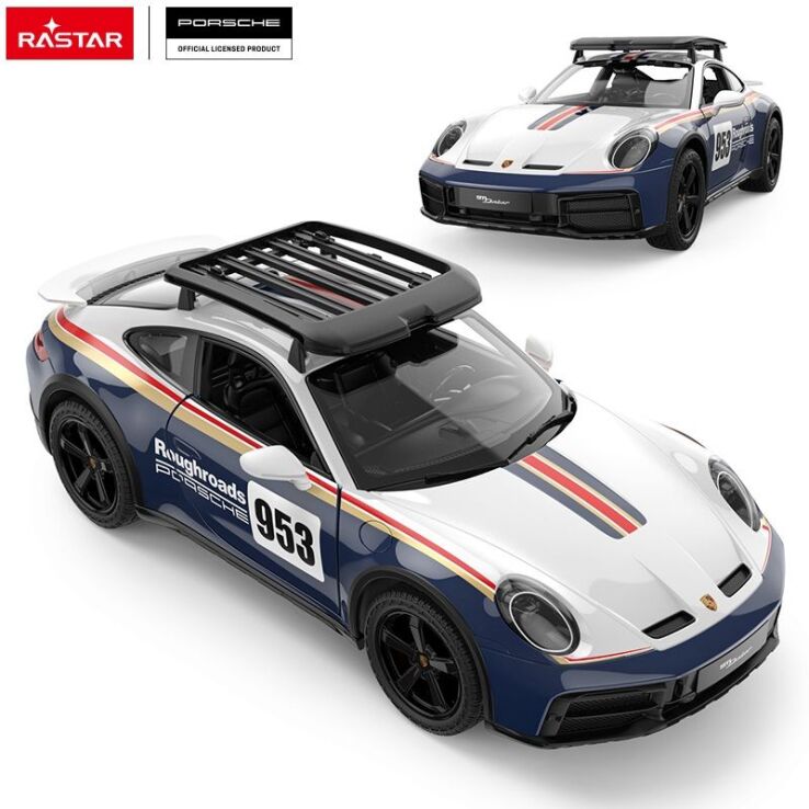 Rastar Τηλεκατευθυνόμενο Porsche 911 Dakar E-Performancee 1:14 (10131) (5)