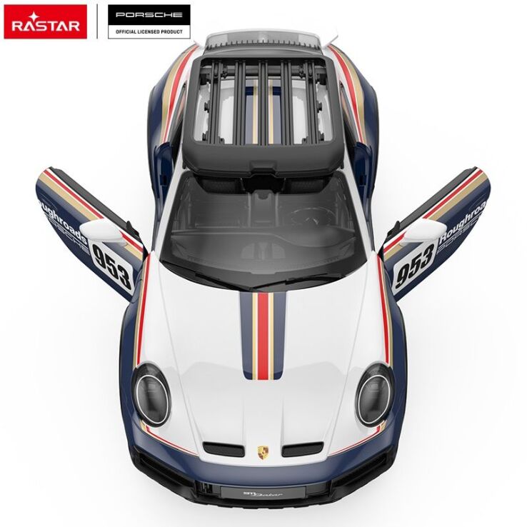 Rastar Τηλεκατευθυνόμενο Porsche 911 Dakar E-Performancee 1:14 (10131) (6)