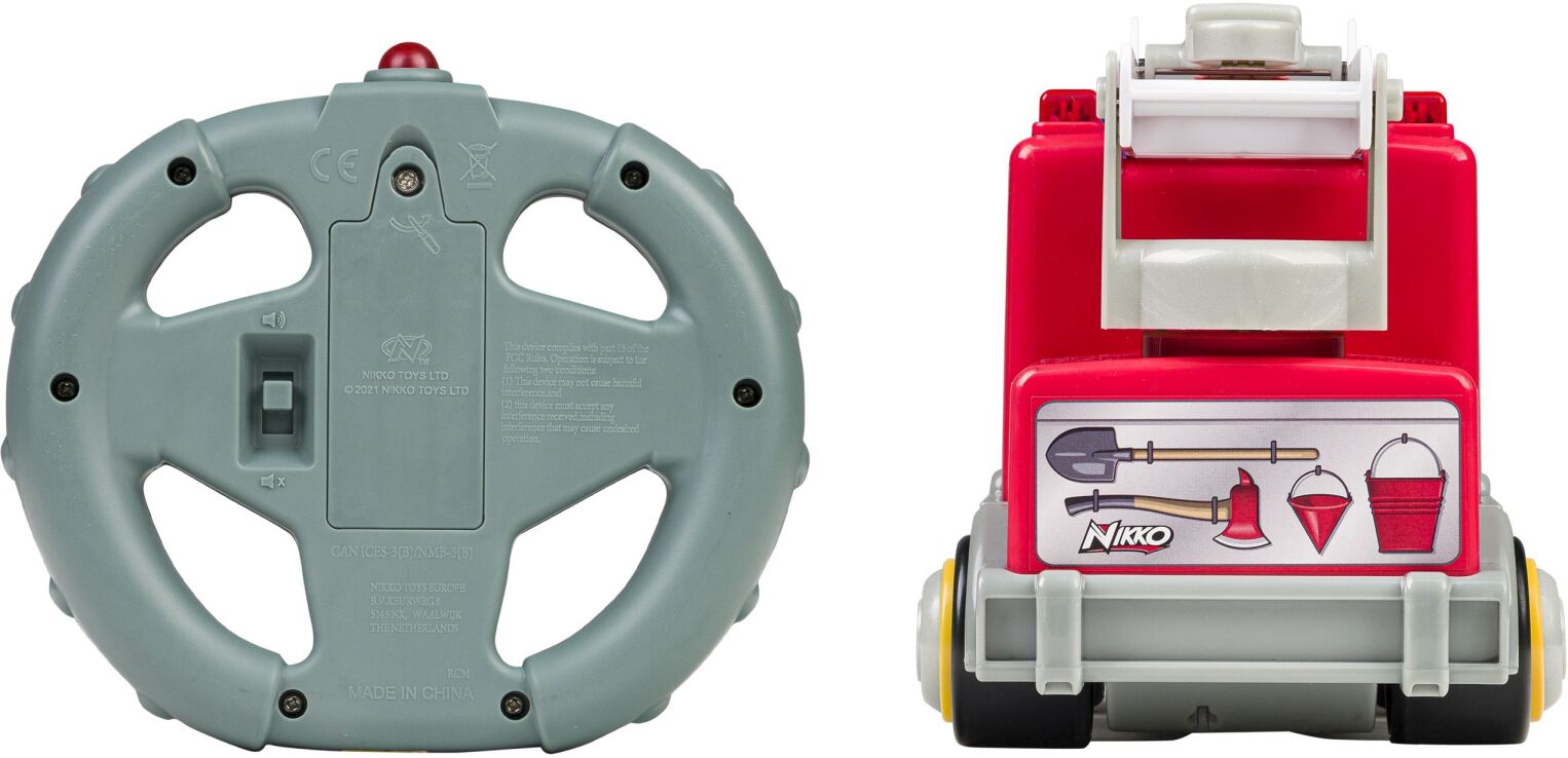 Λαμπάδα Nikko Τηλεκατευθυνόμενο My First Fire Truck With Sounds 1:20 (10232) (5)