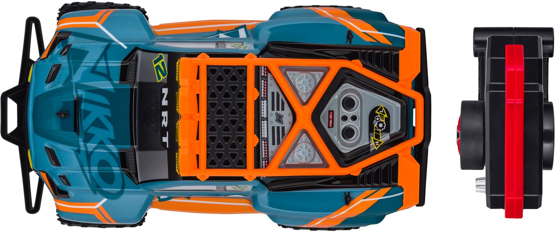 Nikko Τηλεκατευθυνόμενο Elite Trophy Trucks X2 Battleship Gray 2.4GHZ 1:10 (10351) (2)