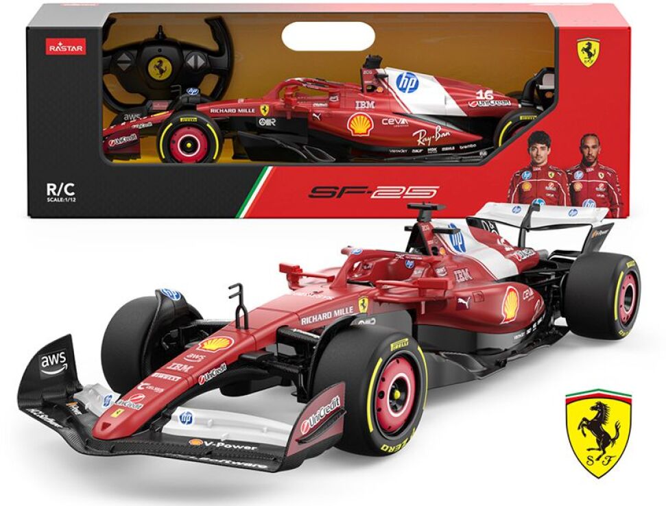 Rastar Τηλεκατευθυνόμενο Ferrari SF-25 1:12 (10440) (1)