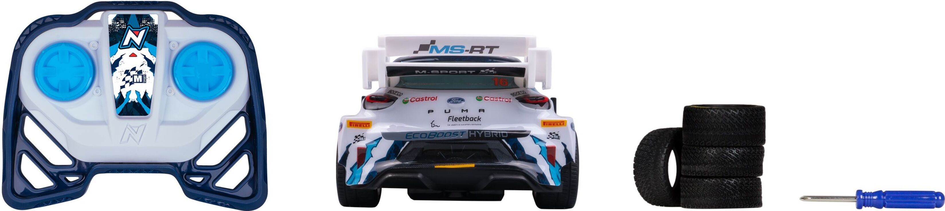 Nikko Τηλεκατευθυνόμενο Ford Puma Hybrid Rally 1 M-Sport 1:16 (10661) (6)