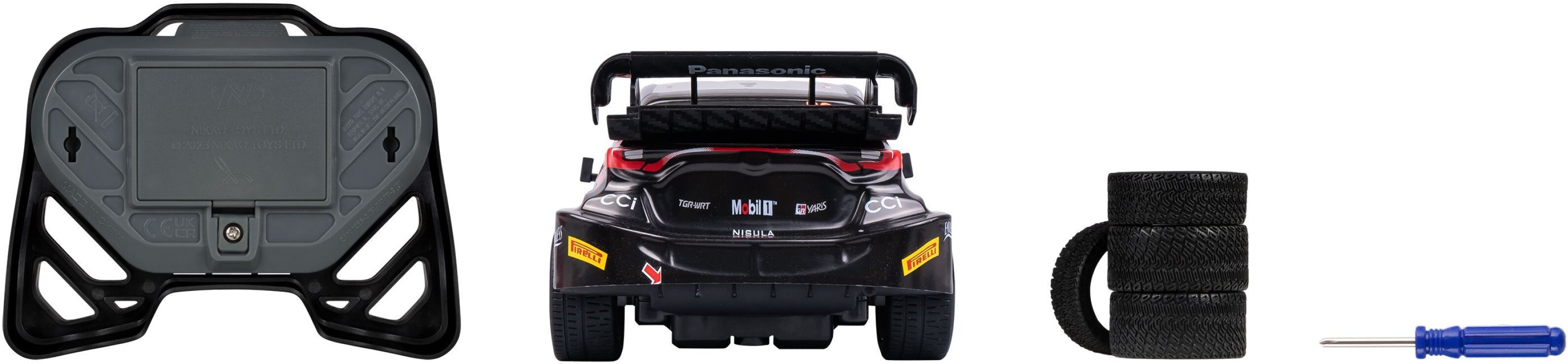 Nikko Τηλεκατευθυνόμενο Toyota Gazzo Sweden Rally 1:16 (10662) (6)