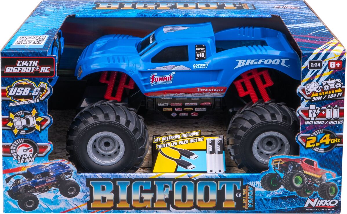 Nikko Τηλεκατευθυνόμενο Bigfoot 2.4GHZ 1:14 (10800) (1)