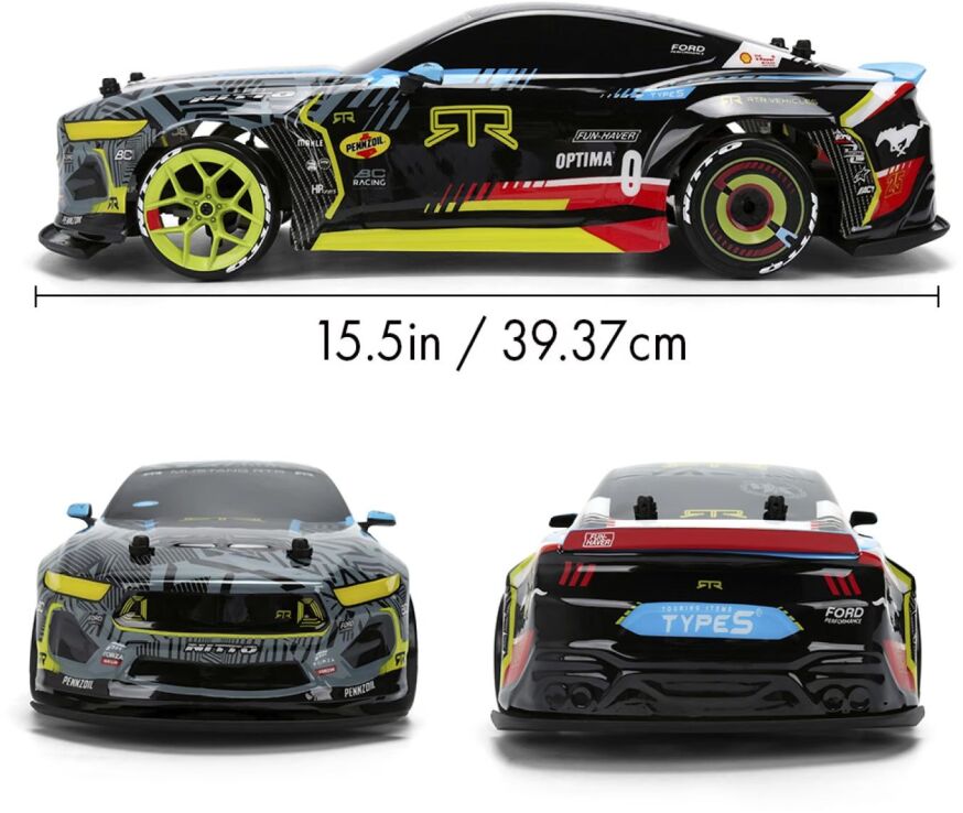Jada Τηλεκατευθυνόμενο Ford Drift Gittin RTR 1:10 (9337415314) (2)
