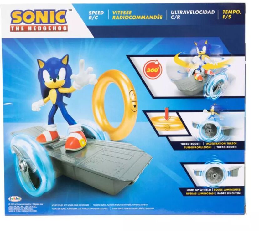 Jakks Pacific Τηλεκατευθυνόμενο Sonic Skate 2.4GHZ (417014-V3) (4)