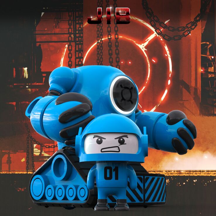 ThreeSixty Τηλεκατευθυνόμενο Robot Mecha Rivals Jib vs. Jab (1242020751) (6)