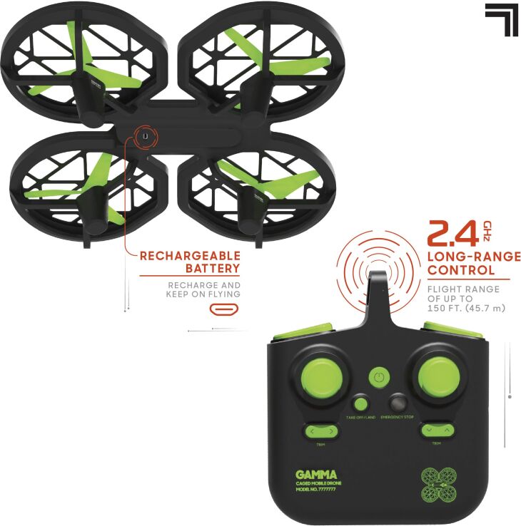 ThreeSixty Τηλεκατευθυνόμενο Drone 2.4G Gamma (1213022080) (2)